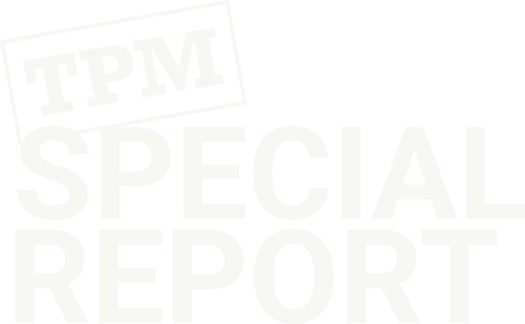 TPM Special Report
